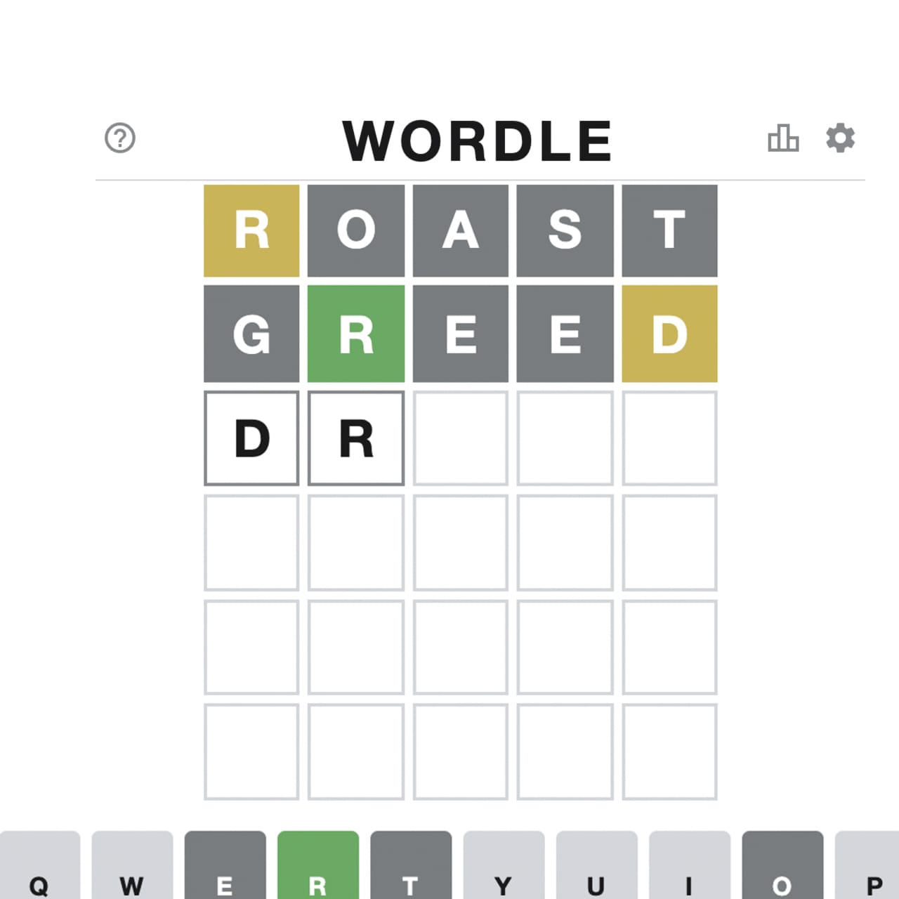 Wordle word game