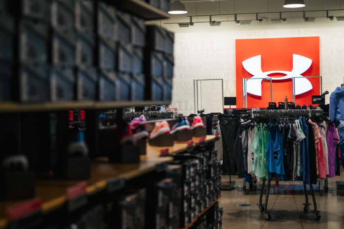 Under armour best sale outlet prices