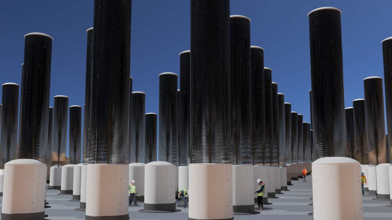 Opinion: These machines pull carbon dioxide from the air and lock