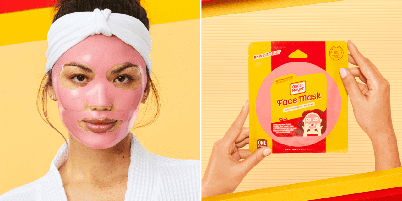 Oscar Mayer’s  bologna beauty mask isn’t full of baloney