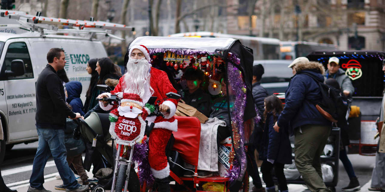 The stock market fails to stage a ‘Santa Claus rally’ despite a rough start to 2024