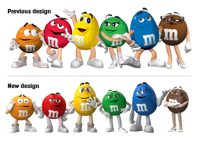 M&M's mascots get a makeover