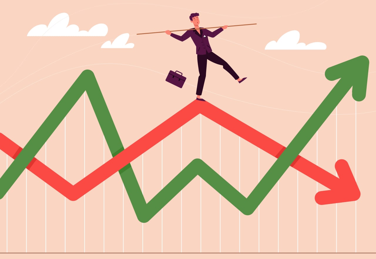 When stock markets are a mess, this asset is a great guide to risk appetite