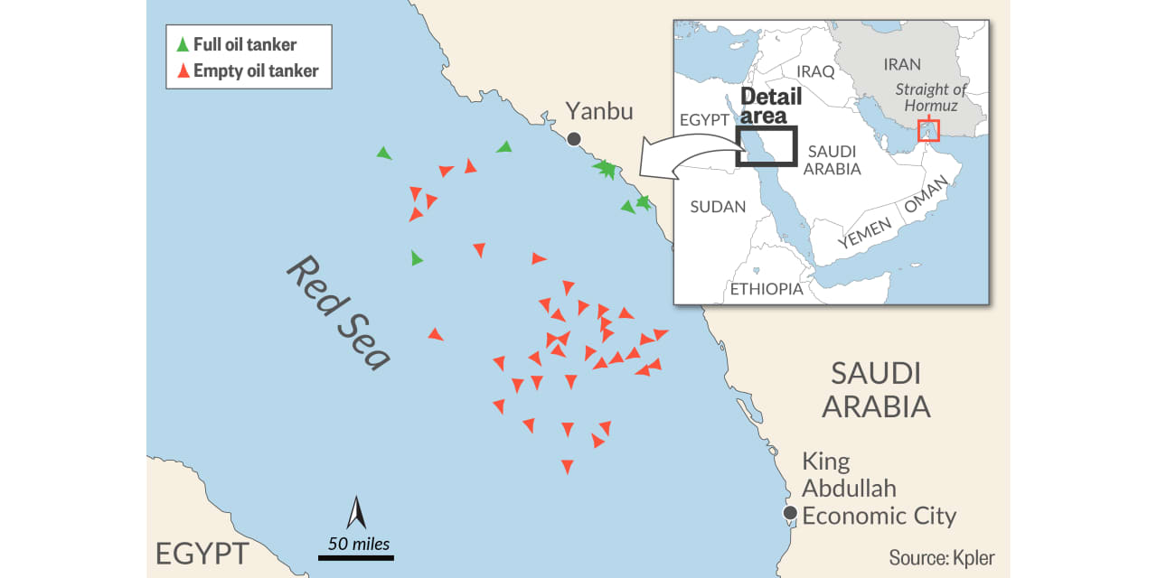 Saudi Arabia has a workaround for the Hormuz crude-export standstill ...