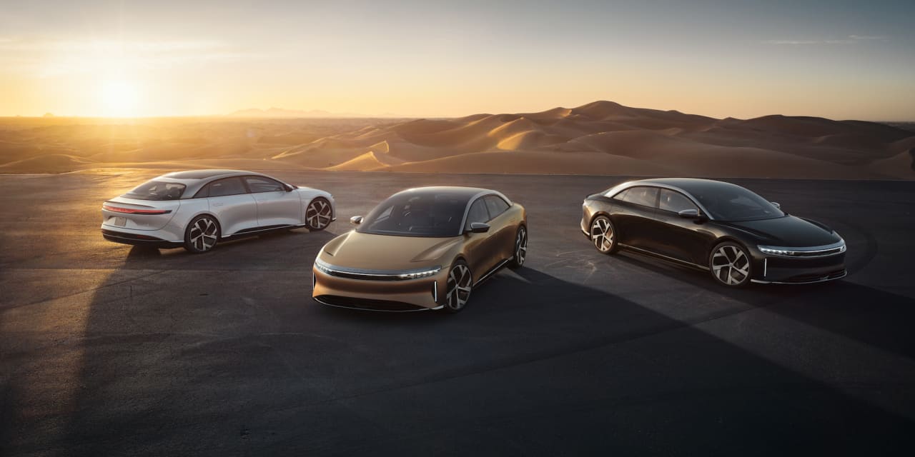 Lucid air investors new arrivals