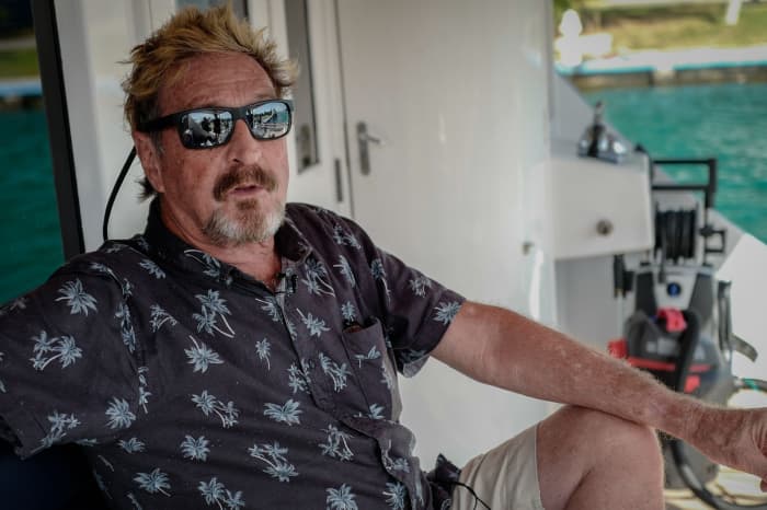 John McAfee’s body is stuck in a Spanish prison morgue as a fight rages ...