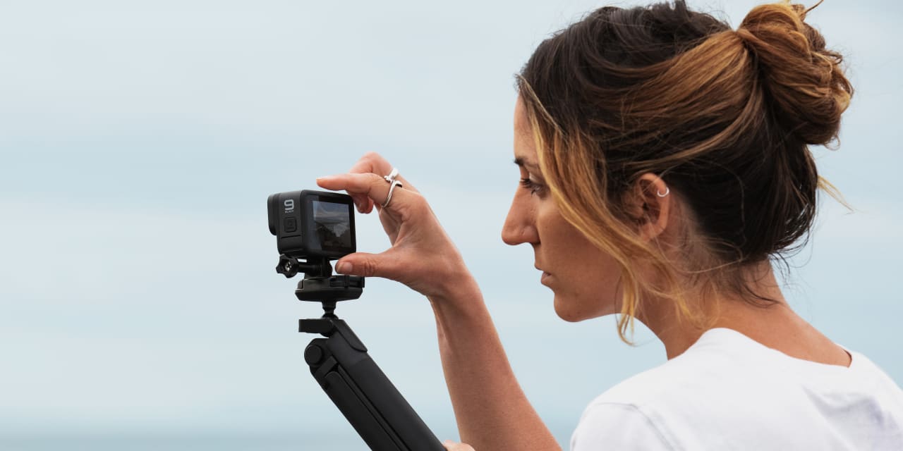 GoPro swings to a surprise profit but stock dips as outlook comes up ...