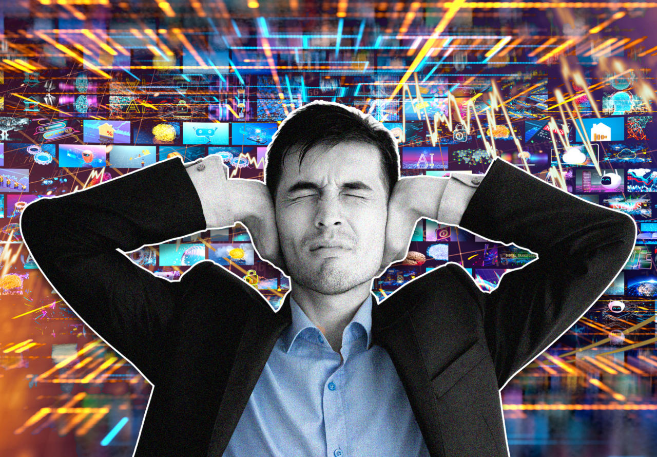 A popular new mantra says investors would be better off ignoring the news