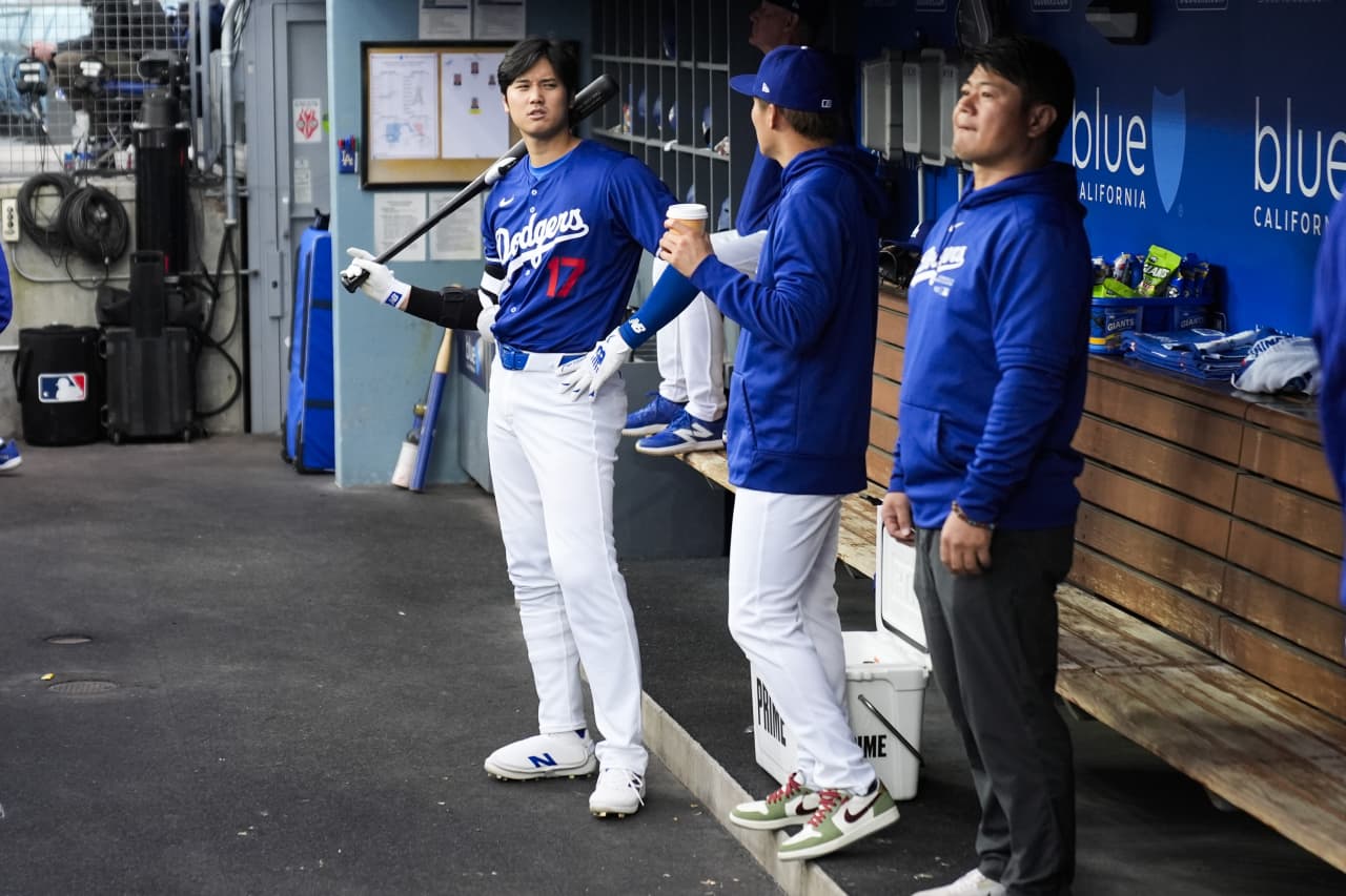 Dodgers star Shohei Ohtani to address media for first time since firing of  his interpreter - MarketWatch