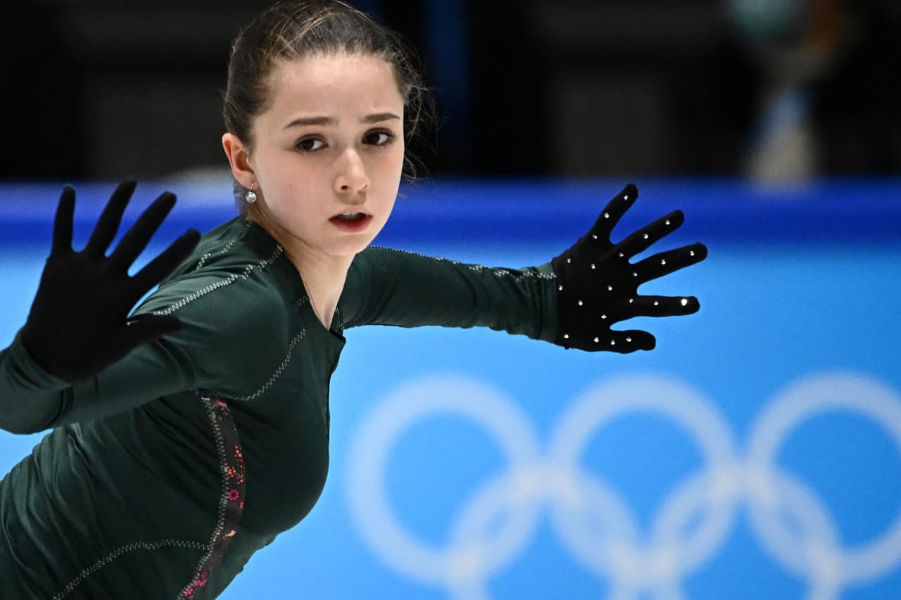 Who is Kamila Valieva, the Russian figure skater on thin ice at the Beijing  Winter Olympics after testing positive for a banned heart drug? -  MarketWatch
