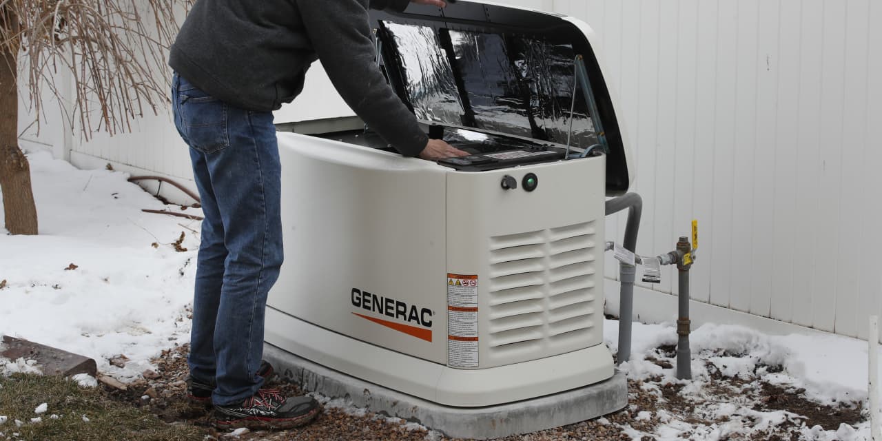 Generac stock soars as ‘mega trends’ of extreme weather, electrification drive demand for home generators