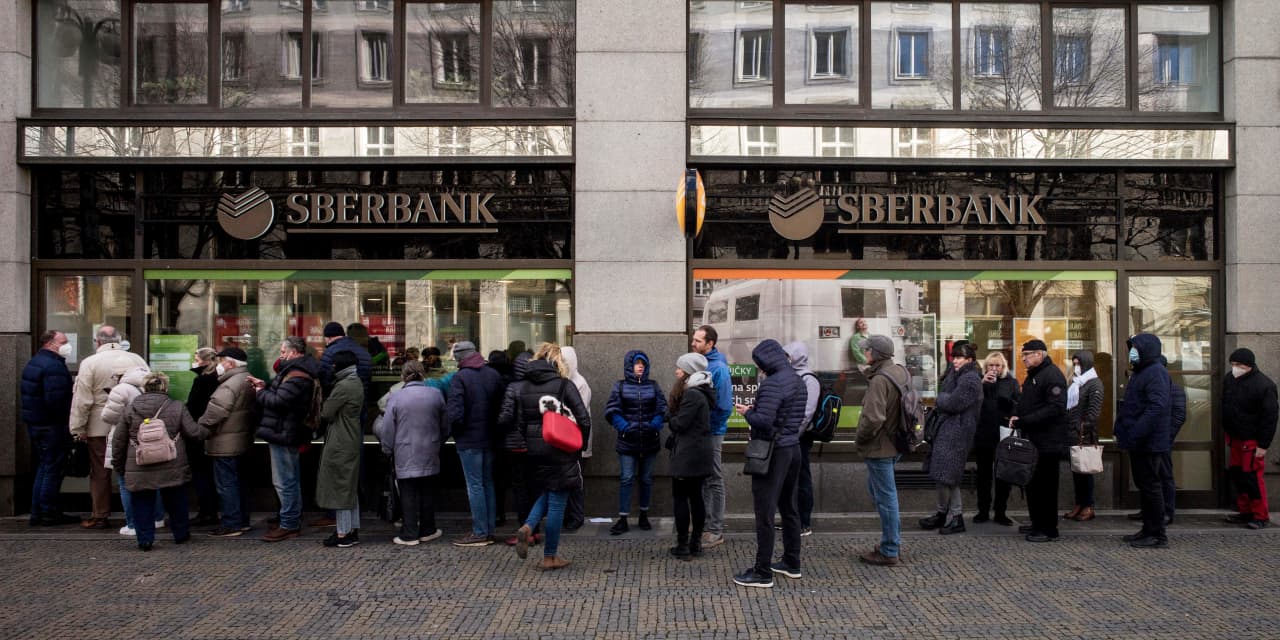 ECB says Russia bank subsidiary likely to fail
