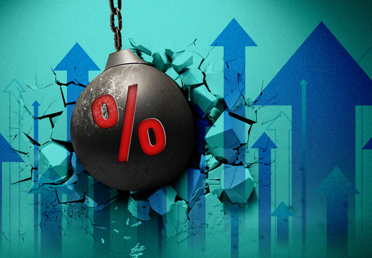 Rising interest rates pose a major threat to stock prices and other assets