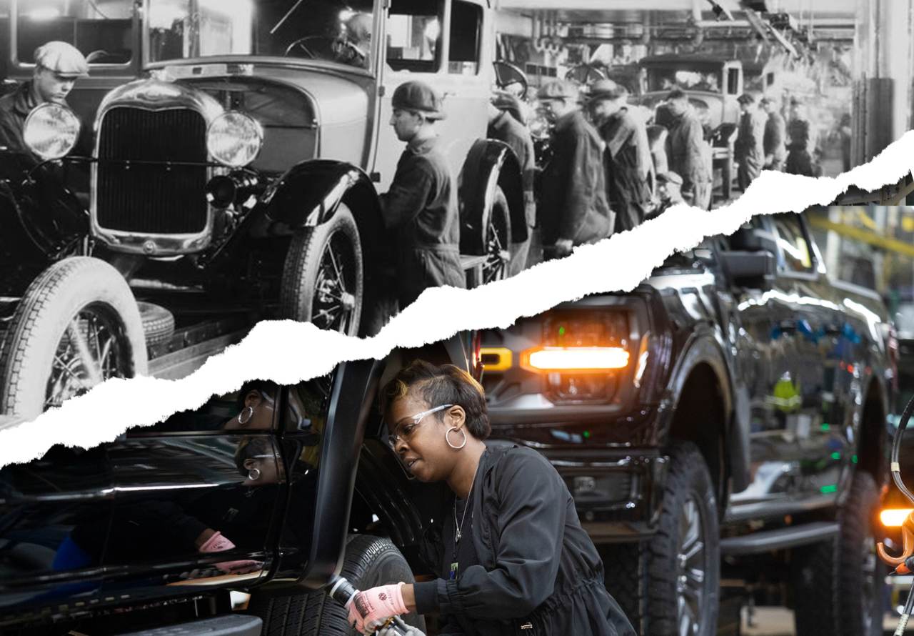 EVs put Ford and other automakers at a crossroads: Who will innovate the assembly line of the future?