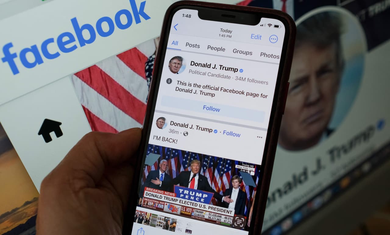 Meta lifts restrictions on Trump’s social media accounts ahead of election