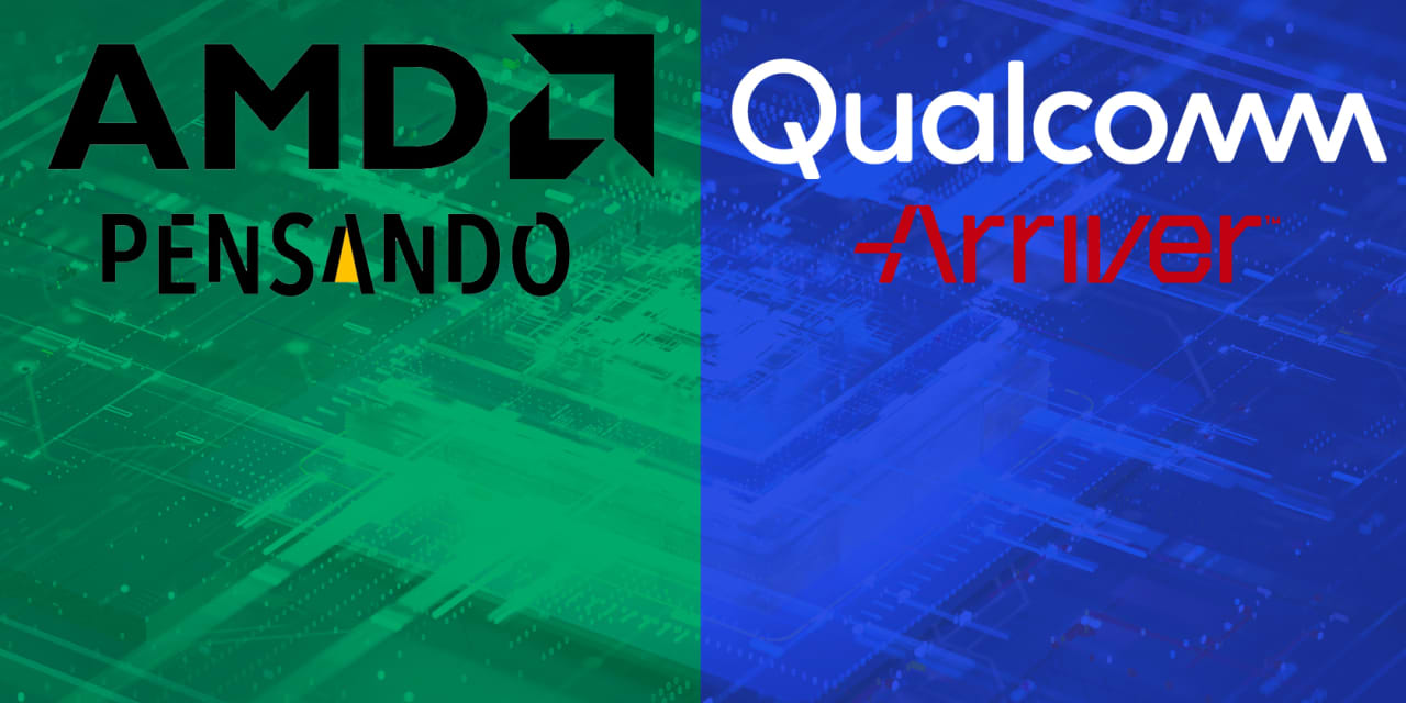 AMD, Qualcomm make software-focused acquisitions as growth in core chip businesses questioned