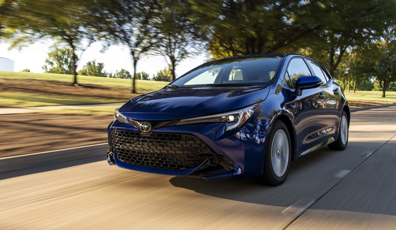 The stylish and zippy 2025 Toyota Corolla Hatchback offers great value and  good mileage at an affordable price - MarketWatch