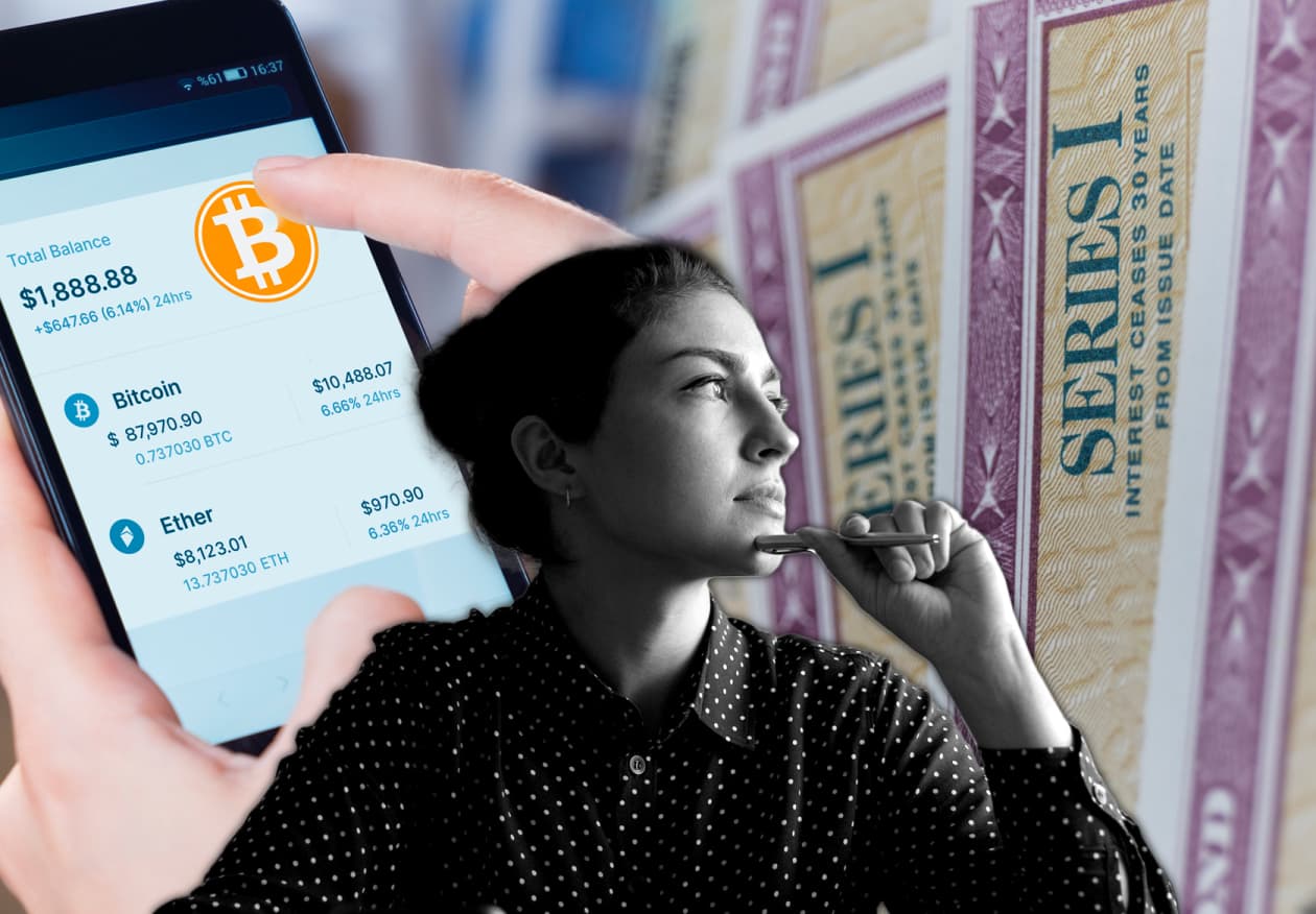 Should you use your tax refund to buy I bonds or crypto? One of these  options could get a 9.6% return. Let us explain. - MarketWatch