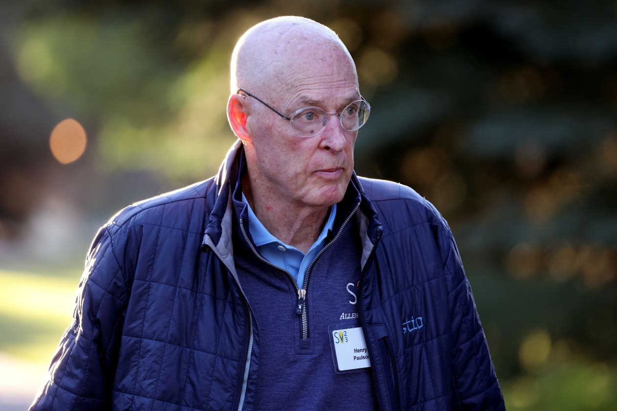 Paulson warns U.S. needs 'break-the-glass' plan if Treasury demand collapses