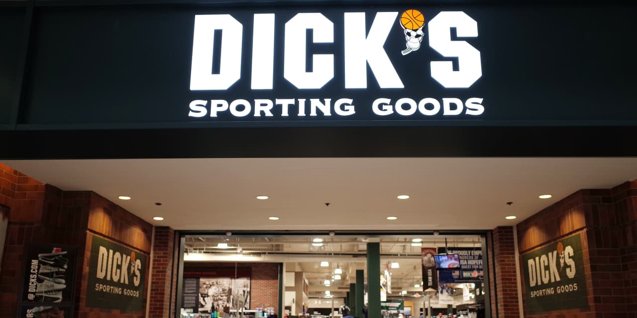 Dick’s Sporting Goods’ stock is having its worst day ever, as sneakers aren’t selling without deeper discounts