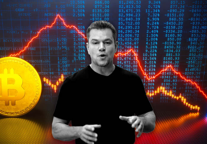 If you bought Bitcoin when Matt Damon said, you’d be out half your money