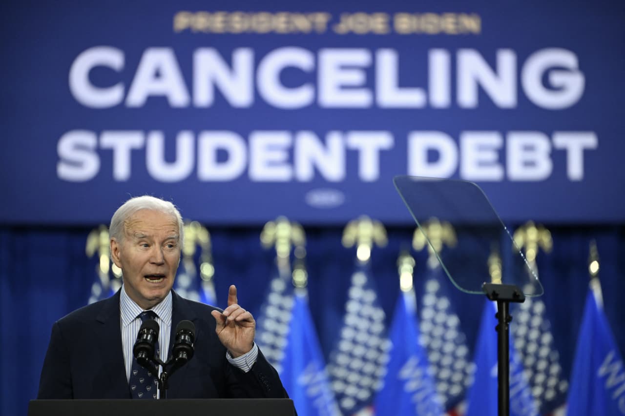 Biden has canceled $153 billion in student debt. Younger borrowers haven’t felt it.