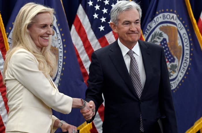Fed officials say interest rates may have peaked.