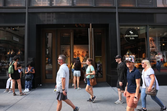 Abercrombie & Fitch is the latest retailer to signal better
