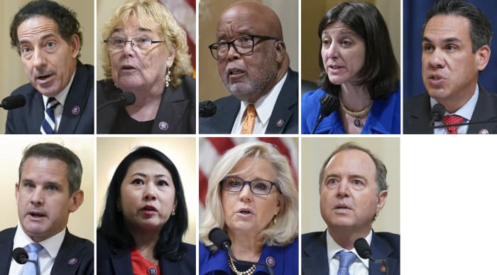 Who are the members of the House select committee investigating the Jan. 6,  2021, attack at the U.S. Capitol? - MarketWatch