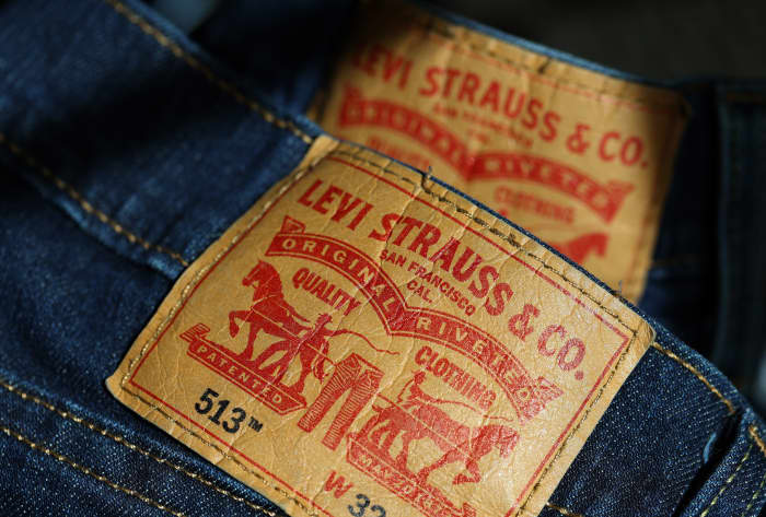 Levi jeans clearance stock