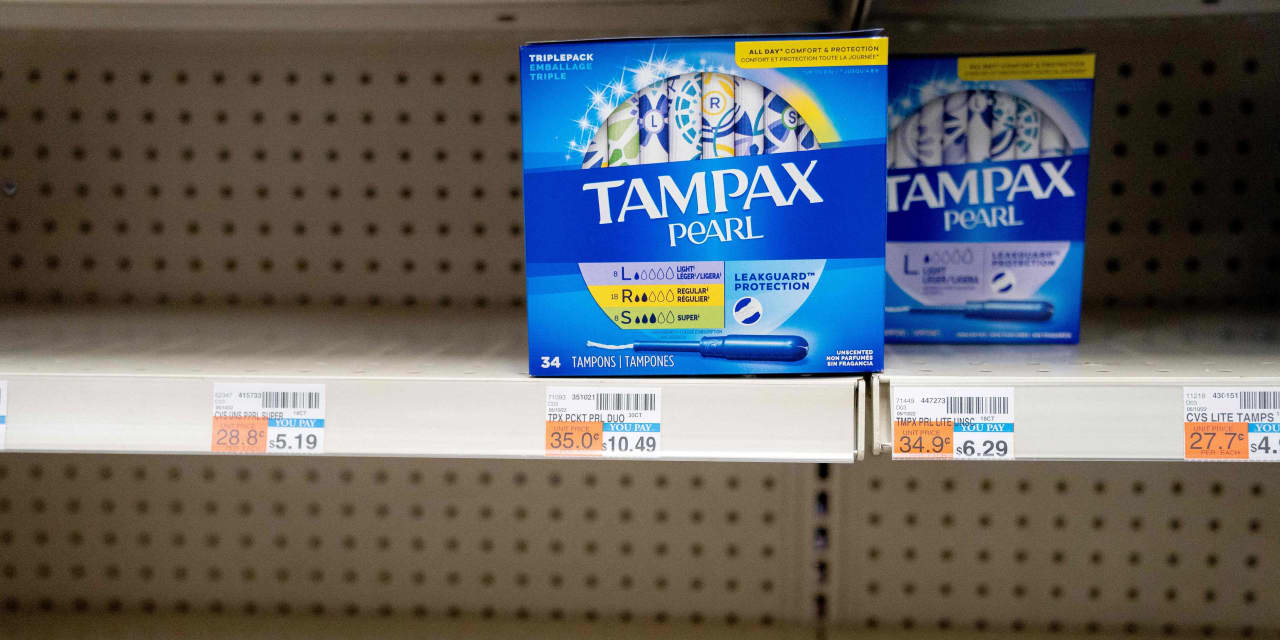 #: ‘It’s a perfect storm for women’: Tampon shortage adds to women’s supply-chain woes