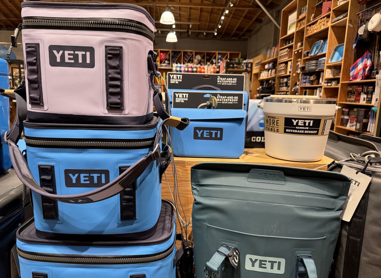 Yeti sold a lot of coolers, despite all the talk of a price-sensitive consumer