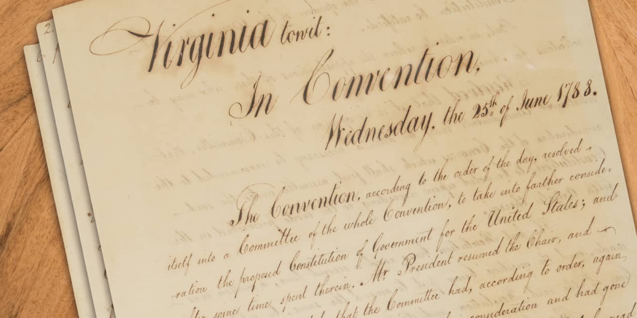 #The Margin: EXCLUSIVE: Sotheby’s is set to auction a key document related to the U.S. Constitution
