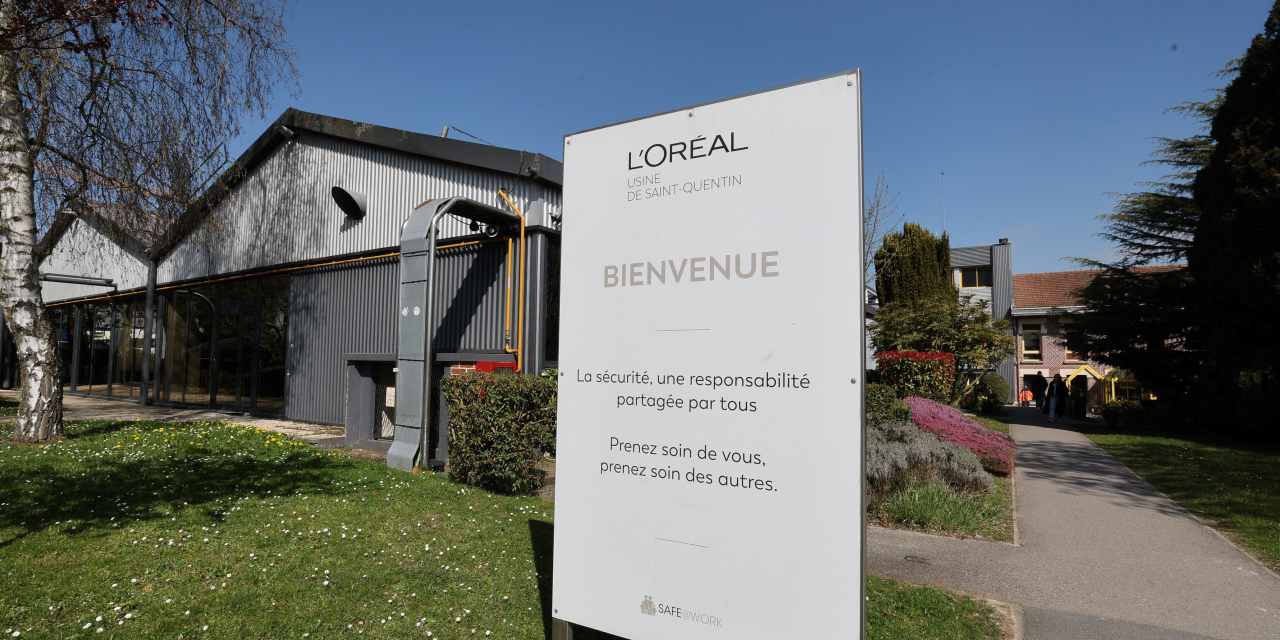 L'Oreal shares suffering through worst day in more than a year