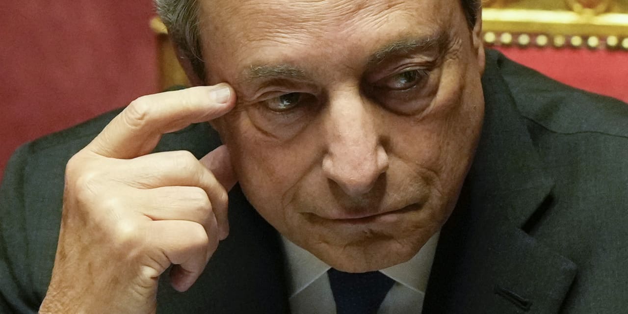 #Market Extra: Italian assets slide amid political upheaval as Draghi resigns