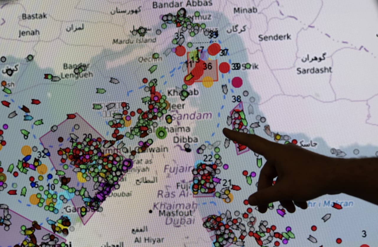 Oil prices climb after disputed report of Iran strike on U.S. warship in the Strait of Hormuz