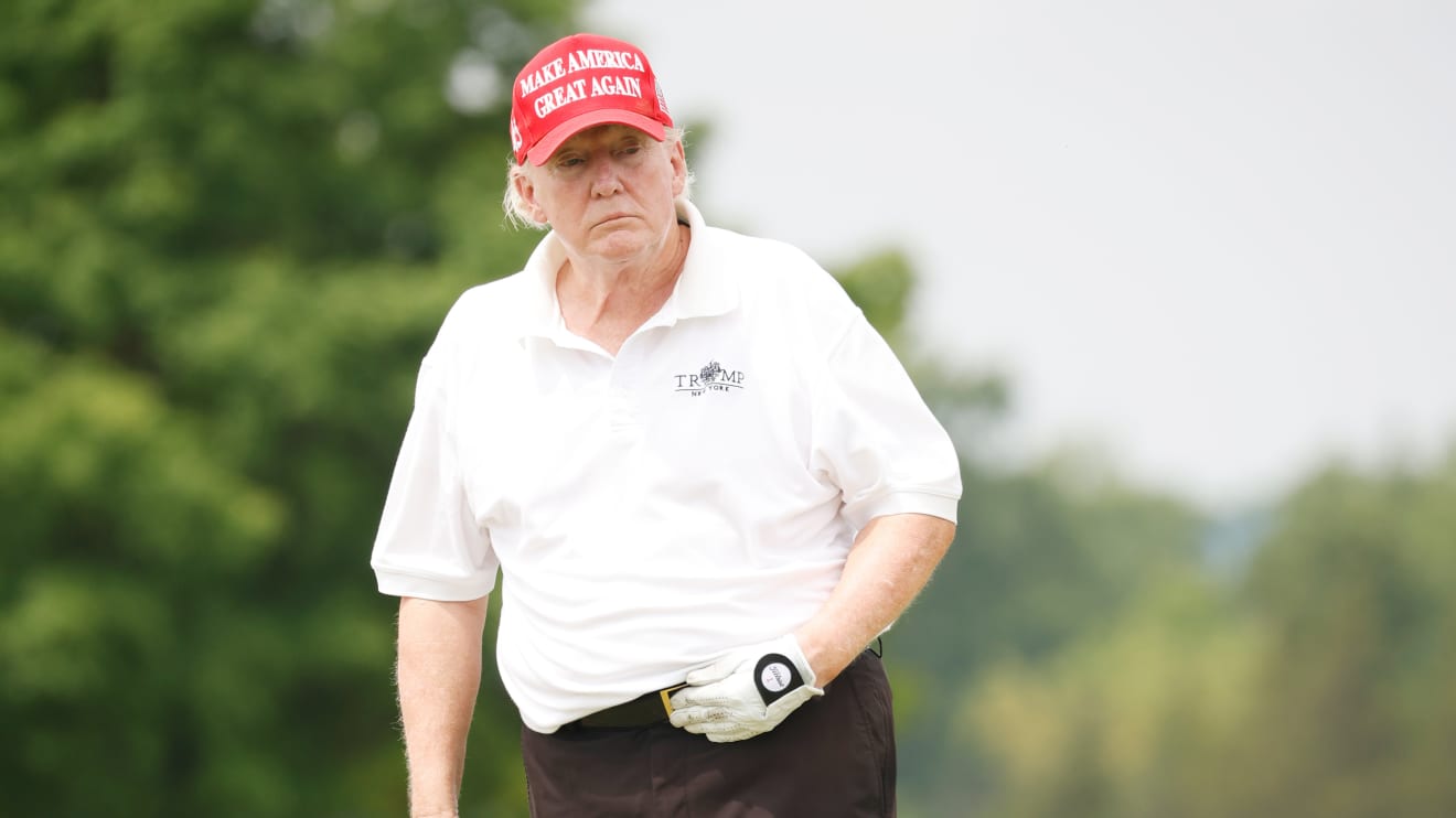 Trump golf clearance shirt