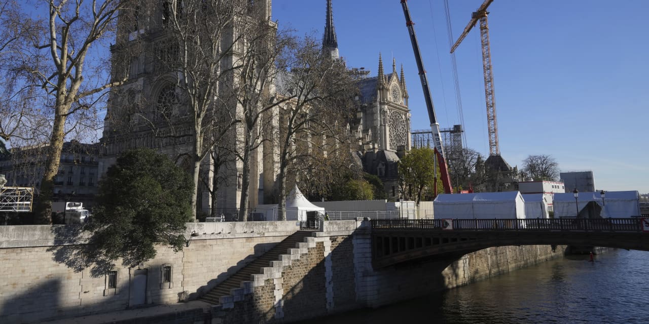 Notre Dame to reopen in Dec, but restoration work may go on for another three years after fire
