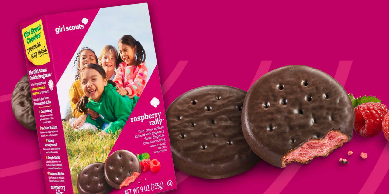 Muévanse, Thin Mints: Las galletas Raspberry Girl Scout llegarán el próximo año