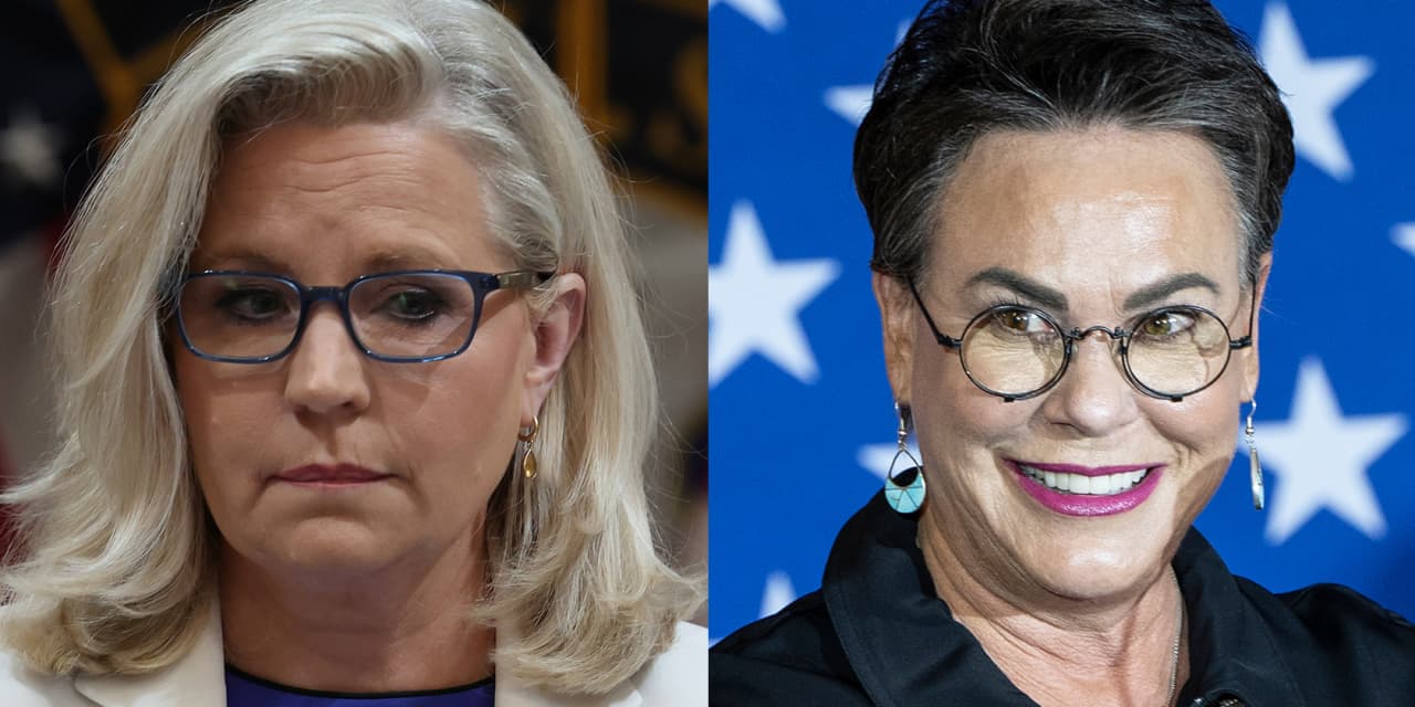 Liz Cheney shares audio of her concession call. Opponent Harriet(00)