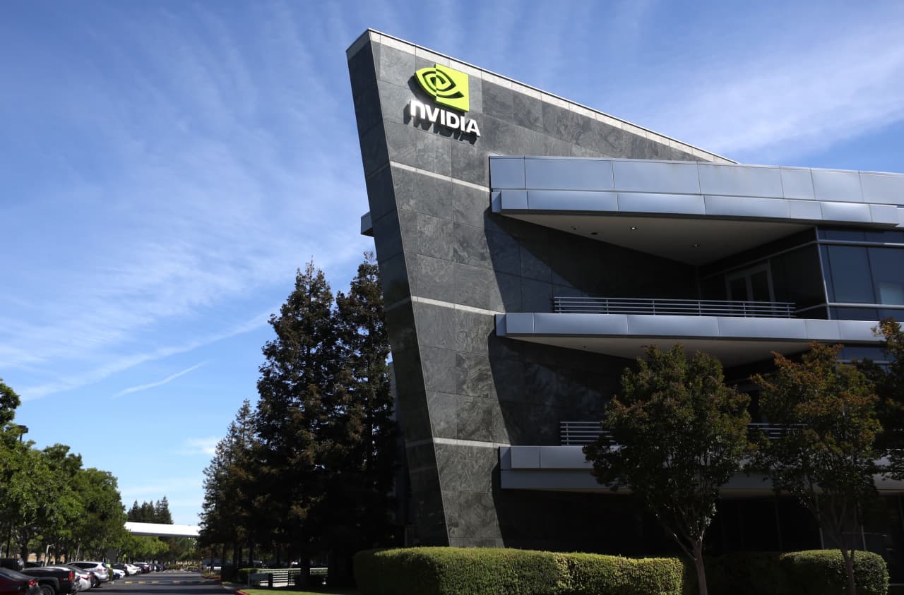 Bullish bets on Nvidia, other ‘Magnificent Seven’ members near their most crowded levels in the past year