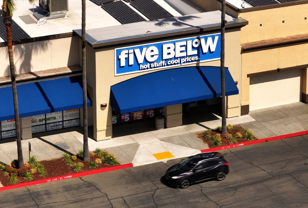 #Five Below is curbing its expansion plans. But shares are rallying.