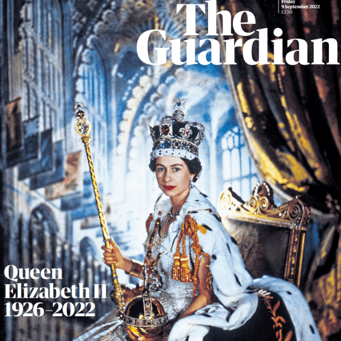 U.K. newspapers pay tribute to Queen Elizabeth II with