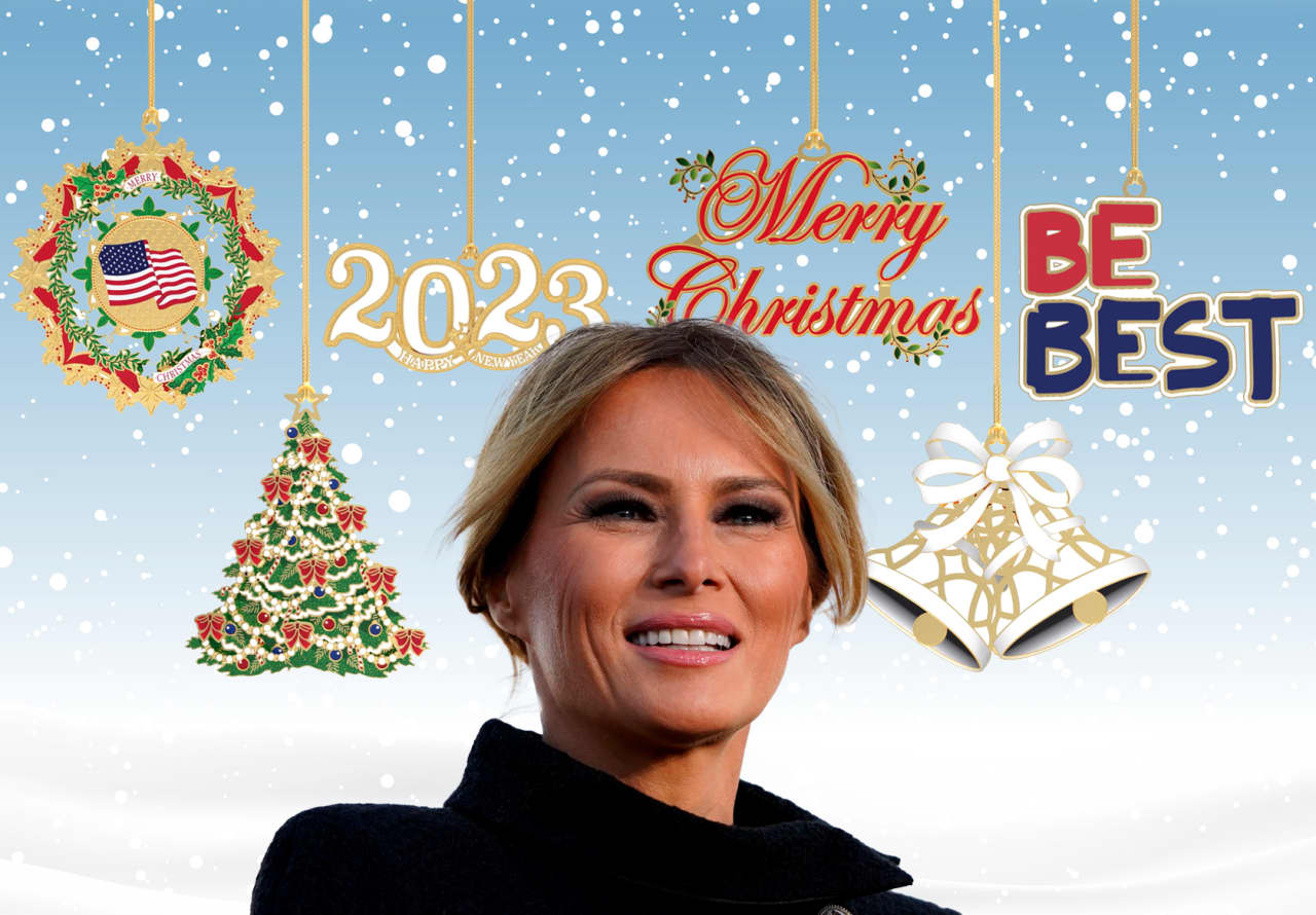 Merry Christmas from Melania Trump: Former first lady is still ...