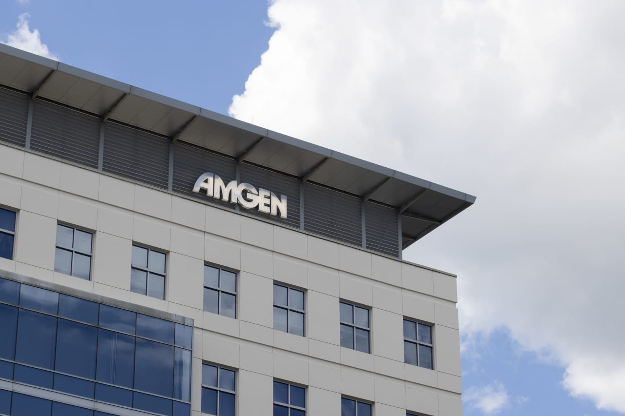 Amgen s obesity drug puts stock on pace for best day since 2009