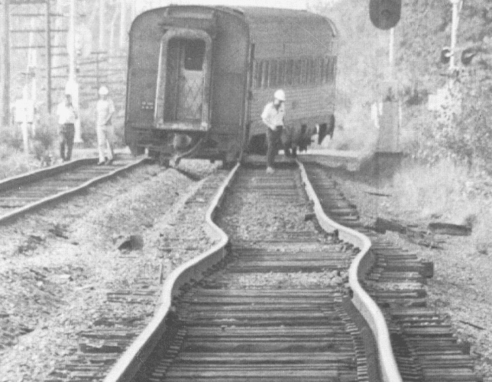 Opinion Streets, railroad tracks and playground equipment are melting