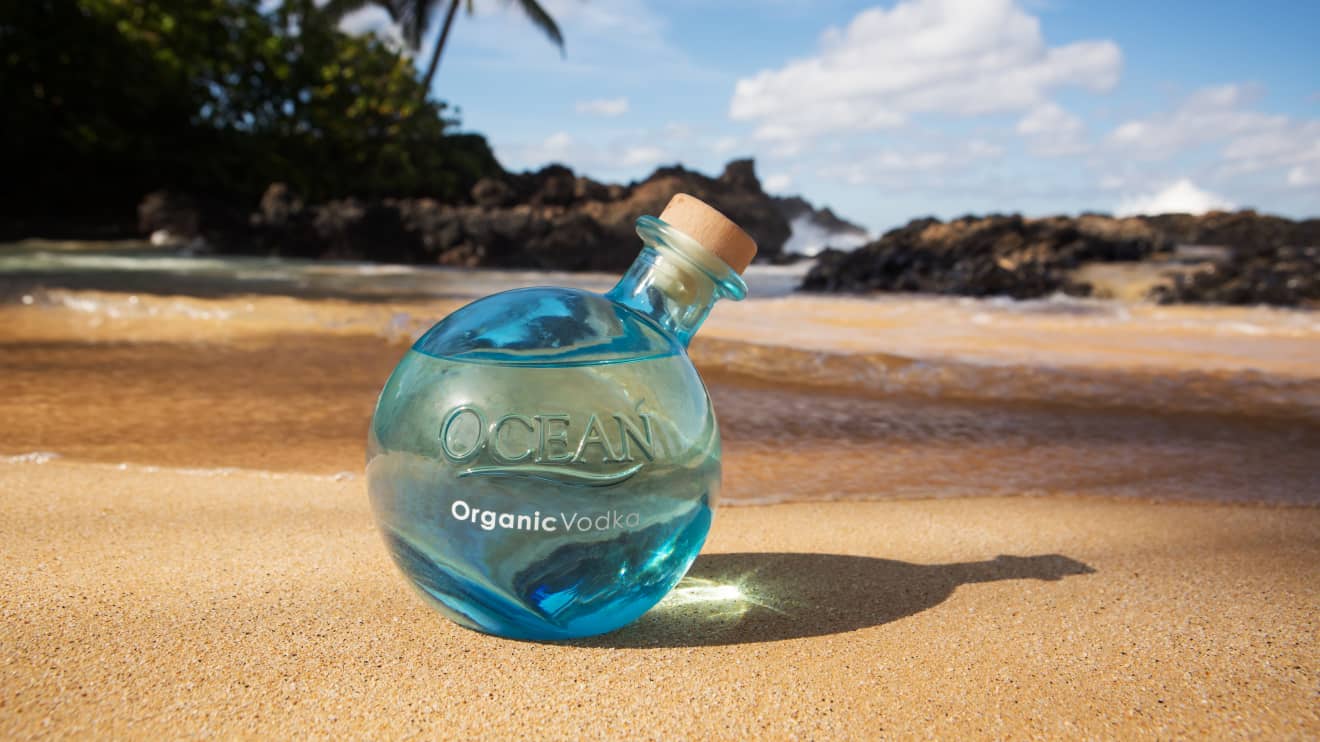 An ocean-flavored martini? A Hawaiian brand offers vodka made from sea water