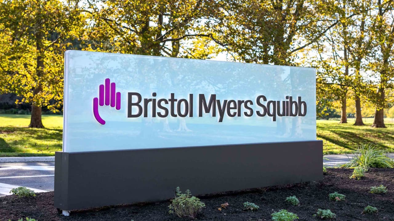 Bristol Myers Squibb shares fall amid sluggish sales of some newer drugs