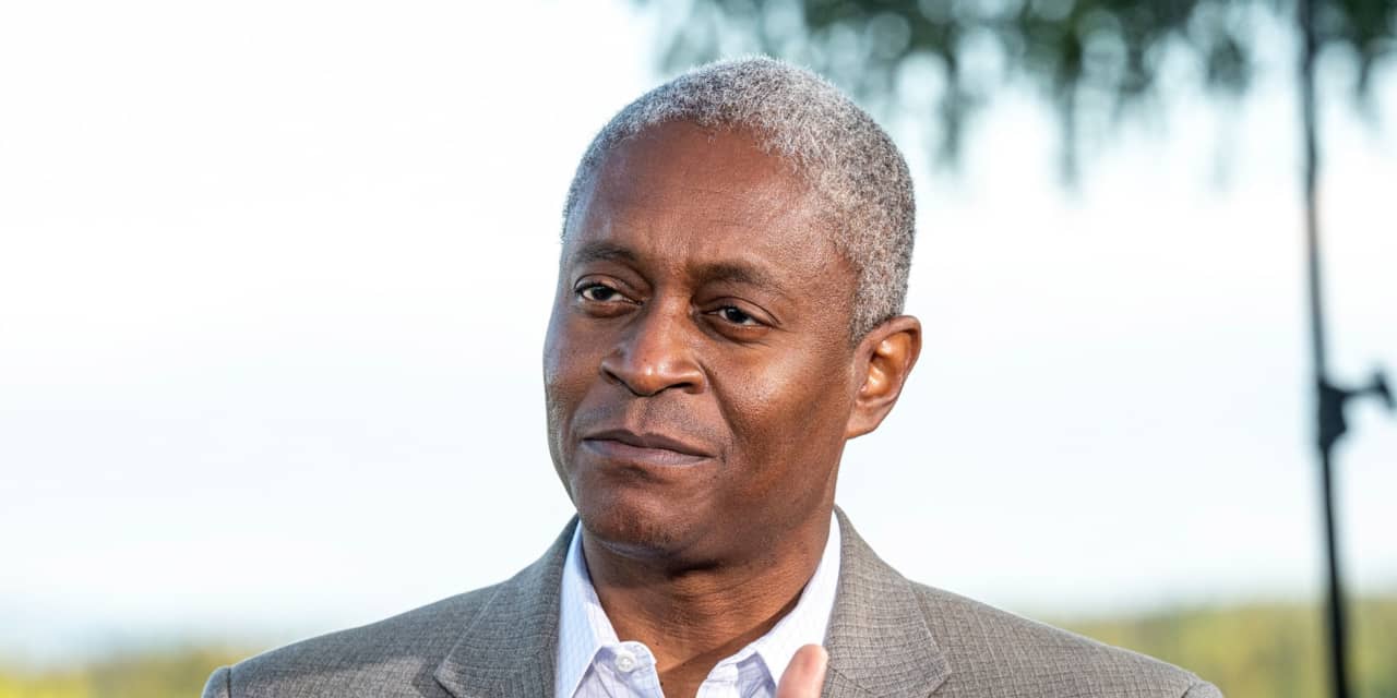Investors will likely have to wait a while for a rate cut, the Fed’s Bostic said.