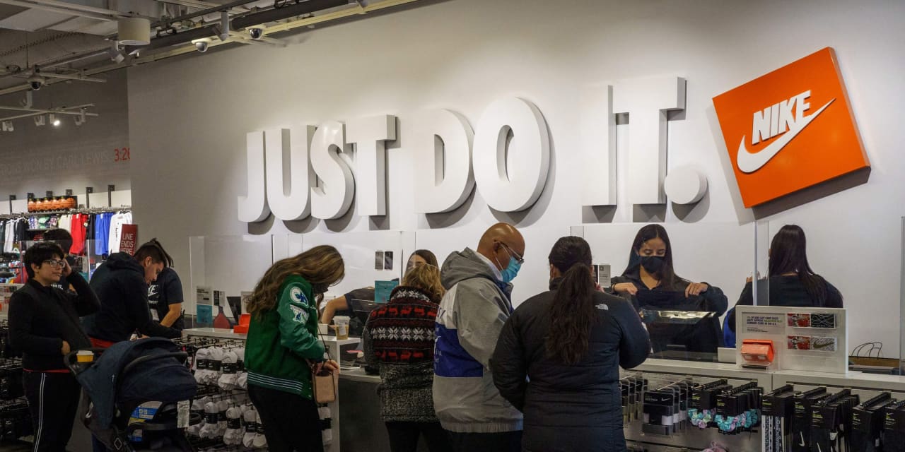 Nike stock drops 10% as execs predict cheaper clothing for at least the rest of the year